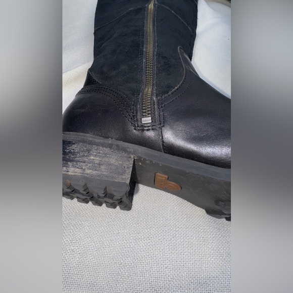 WOMENS TIMBERLAND BETHEL HEIGHTS TALL BLK SIZE US 7 SUEDE - Picture 3 of 10